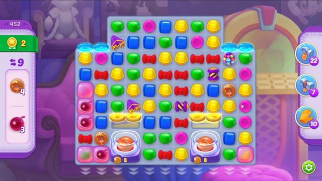 Homescapes 452 Hard Level - 21 moves - NO BooSTERS смотреть онлайн