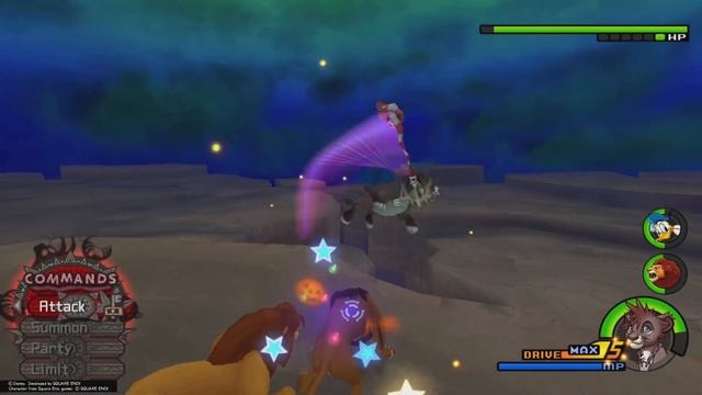 Kingdom Hearts 2 Final Mix Scar Boss Battle