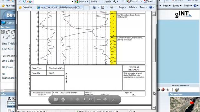 gINT and Geo Web Publisher - Viewing gINT Data смотреть онлайн
