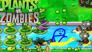 прохождение plants vs zombies #3