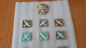 Значки самолёты СССР. Военно воздушные силы ✈