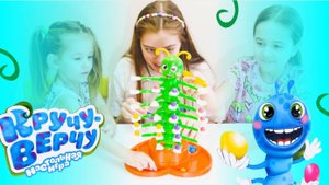 🐛 Кручу-верчу 🤪. Веселая настольная игра ГУСЕНИЦА на ловкость и развитие мелкой моторики #игра