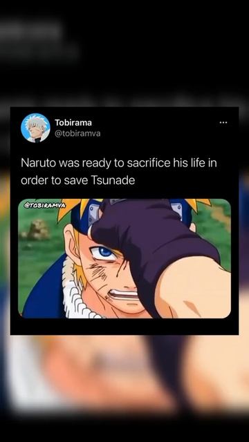 Naruto sacrifice for Tsunade🔥🔥 #anime #narutoshorts #shorts смотреть онлайн