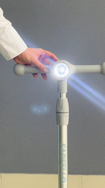 Самокат детский A-5 с фонарем для катания в вечернее время. Обзор модели