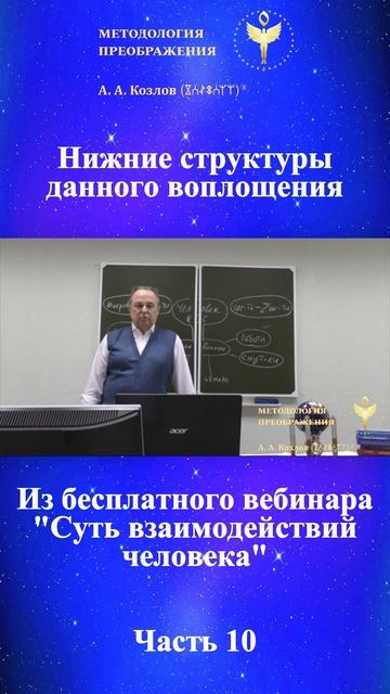 Технологии Гармонии, ведет Александр Козлов, автор "Методологии Преображения"