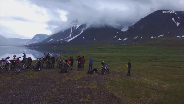 Эндуро выходные Vorkuta Extreme, едем к озеру Очеты 2021г смотреть онлайн