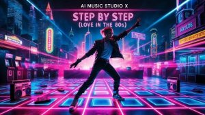 Step by Step (Love in the 80s) – AI Music Studio X _ Official 80s Dance Anthem 💃🎶🔥
