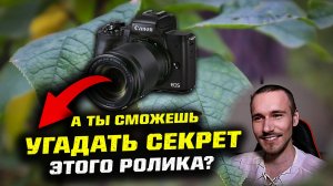 УГАДАЙ СЕКРЕТ РОЛИКА: Лес в Тольятти на камеру Canon M50 Mark II!