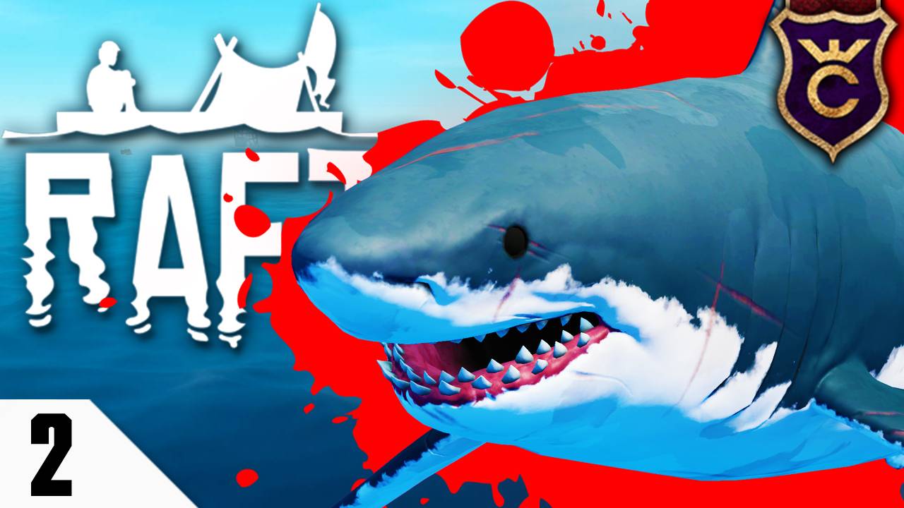 УБИЛИ АКУЛУ! ∎ #2 ∎ Raft Прохождение