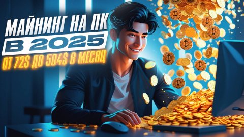 МАЙНИНГ НА ДОМАШНЕМ ПК 2025 | ОБЗОР HIGHNET | ПРОГРАММА ДЛЯ МАЙНИНГА КРИПТОВАЛЮТЫ НА КОМПЬЮТЕРЕ