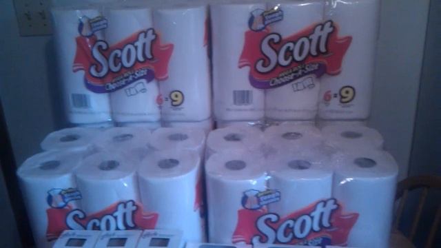 EXTREME COUPONING CHEAP PAPER TOWELS @ CVS 1/18/12