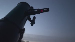 Телескоп 114/900 направляем на эмиссионную туманность!