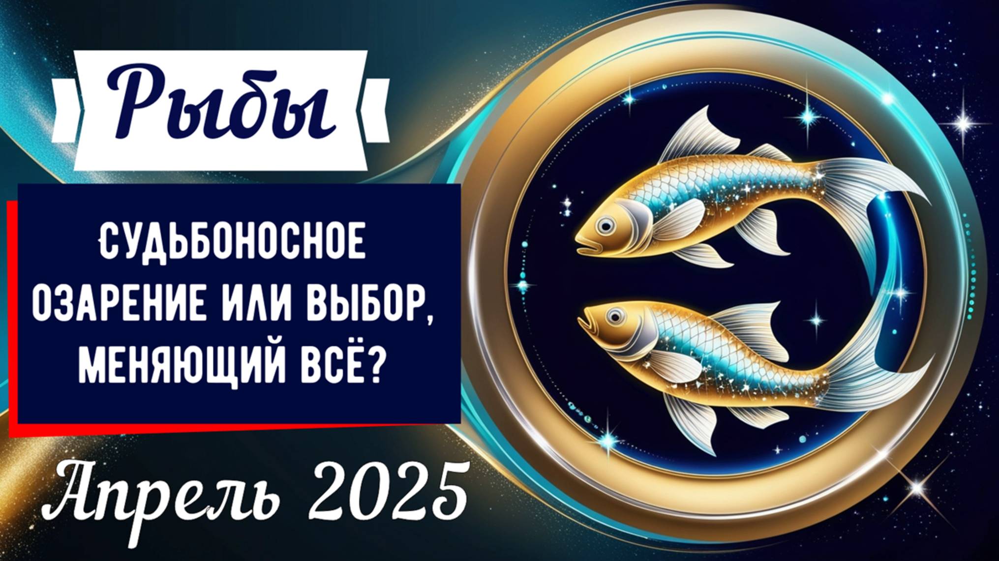 Рыбы, апрель 2025: Интуиция не подведёт или придётся бороться? ♓