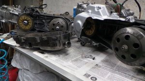 Необычная крышка вариатора 139qmb, и корректировка планов...