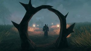 valheim день 11 убийство  босса Масса костей