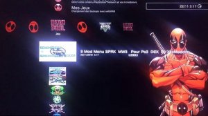 Installer mod menu en pkg gta 5 et mw3 sur PS3 jailbreak