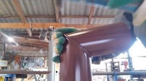 Отвод водосточный 120°