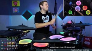 Salvatore Ganacci - Horse - LIVE Drum Cover on TWITCH!