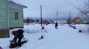 Патракеевка. Поморская деревня на Зимнем берегу Белого моря.