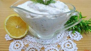 Соус из сметаны и майонеза