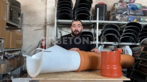 Трубные лотки 200-250 мм для автобетоносмесителей