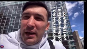 Devon's message to Prudnik about his Visa to Canada