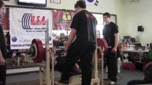 Larry Maile 2012 Alaska State Powerlifting Championship