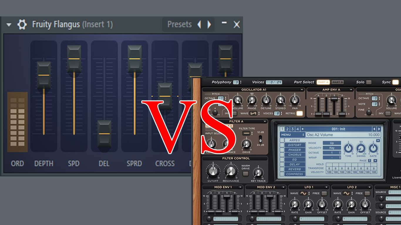 Fruity Flangus VS Sylenth1