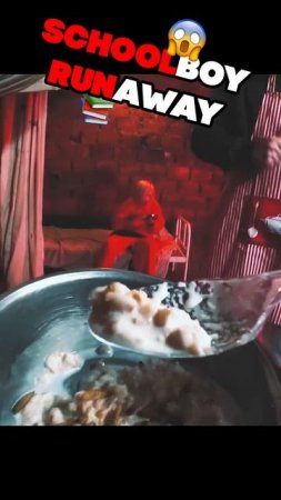 SCHOOLBOY RUNAWAY ЧУТЬ НЕ ЗАДОХНУЛСЯ ОТ КАШИ