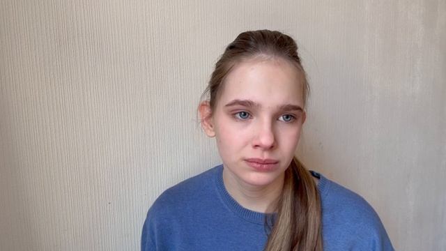 Роль Лера.Самопроба.Червова Василиса15 лет город Москва.