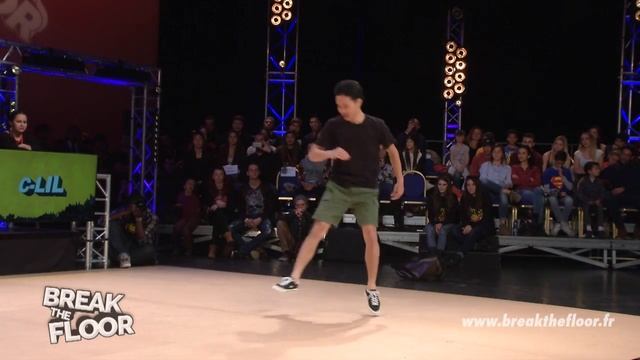 Break The Floor 2015 | powermove qualifiers Gipsy VS C-lil смотреть онлайн