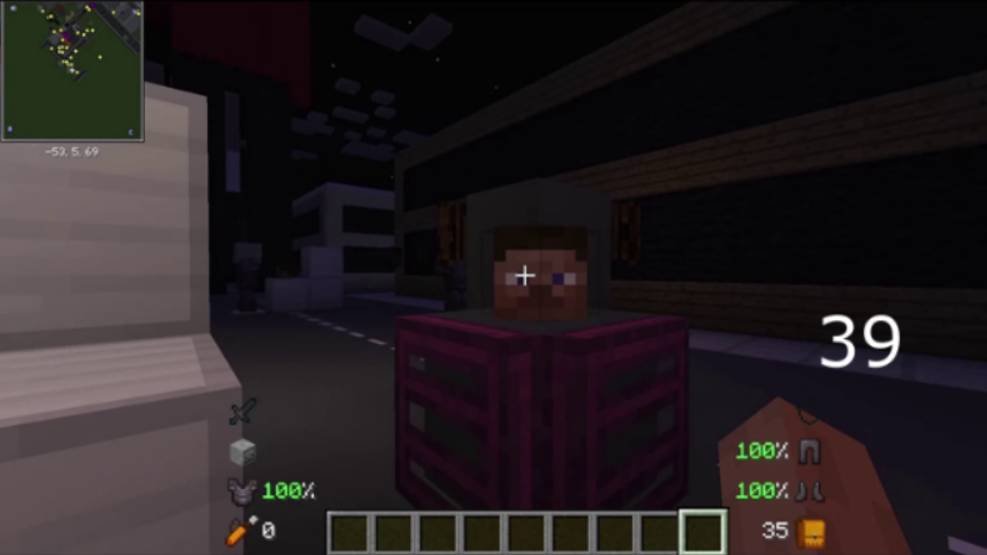 Skibidi Toilet 39 в майнкрафт