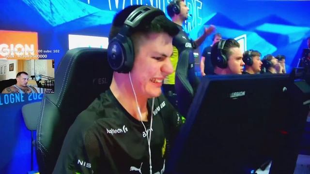 Loba react to b1t crash monitor on IEM Cologne 2022