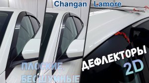 Дефлекторы (ветровики) окон 2D - CHANGAN LAMORE (I) с 2023г.в. - Стрелка11