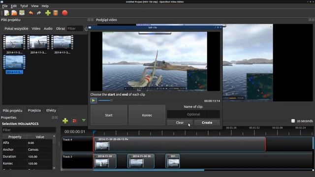 openshot-qt (2.0) - Split clip смотреть онлайн