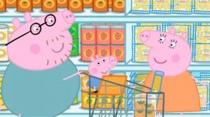 yt1s com   Peppa Pig Свинка Пеппа 41 Shopping мультфильм на английском 360p1803