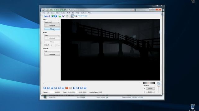 Encoding FRAPS with Avidemux смотреть онлайн