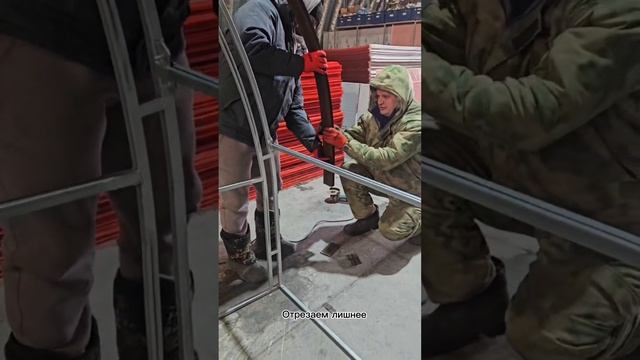 Инструкция по сборке Сдвижного навеса. смотреть онлайн