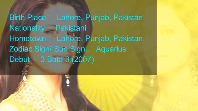 Mehreen Raheel Height, Weight, Age, Biography, Boyfriend & Fact