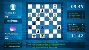 Chess Game Analysis: Киллер Би - Nor Chouieb : 0-1 (By ChessFriends.com)