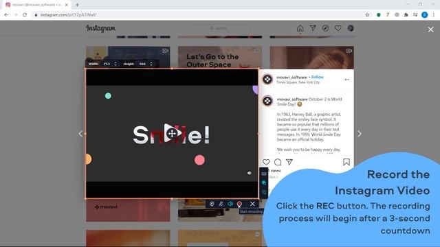 How to DOWNLOAD INSTAGRAM VIDEOS | screen recording (Tutorial 2021) смотреть онлайн
