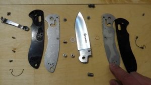 Разборка ножа Ganzo G740