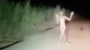 Странное Существо Отгоняет Людей