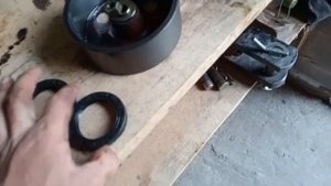 ДОНГФЕНГ 244. Заміна сальників тормозного барабана.