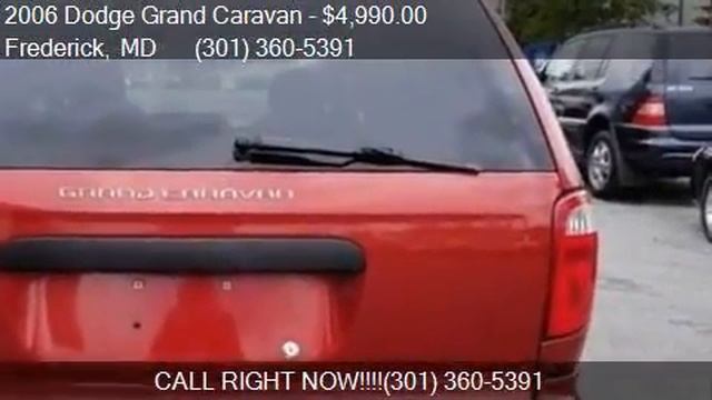 2006 Dodge Grand Caravan SE 4dr Extended Mini Van for sale i смотреть онлайн