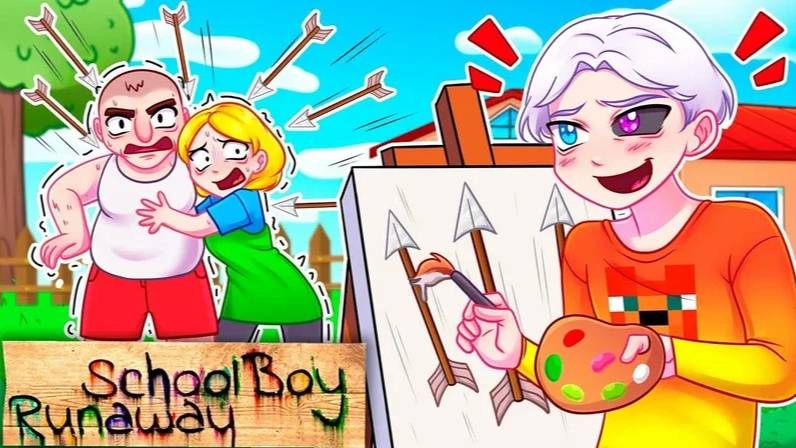 _Майнкрафт но Я ЗАТРОЛЛИЛ ЗЛЫХ РОДИТЕЛЕЙ сломаным модом на рисование