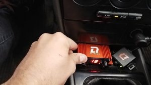 Установка 4х канального усилителя Raven 4.135 V.2 от компании DL Audio в автомобиль  Kia Spectra