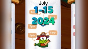 Cut the Rope Daily. July 1-15  2024