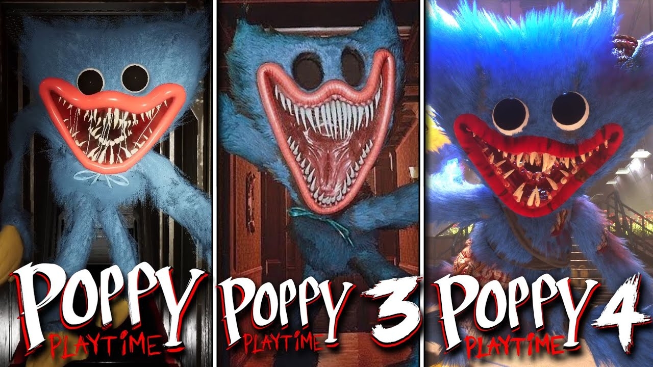 Эволюция Хагги Ваги - Все Появления (Poppy Playtime) смотреть онлайн