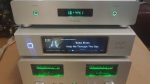 Aurender N20 + Российский усилитель Профиль аудио Модель7 + ЦАП